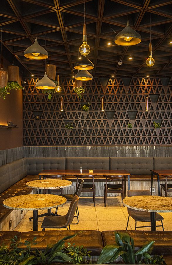 Inside the Manaka café at Polofields
